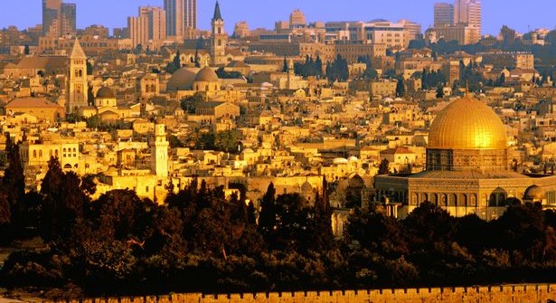 An aerial view of Jerusalem, Israel-1439884